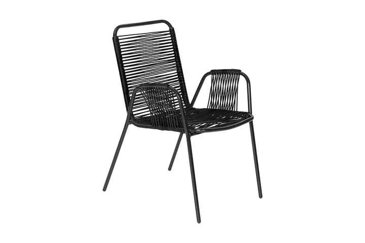 Tuoli Ribston - Musta - Puutarhakalusteet - Tuolit & nojatuolit - Karmituoli ulos