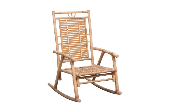 Keinutuoli Bambu - Ruskea - Puutarhakalusteet - Tuolit & nojatuolit - Ulkotilan nojatuolit