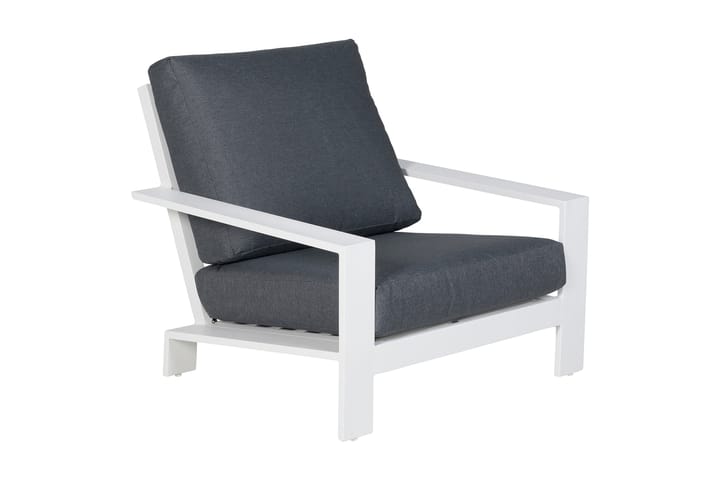 Nojatuoli Lincoln Valkoinen/Musta - Garden Impressions - Puutarhakalusteet - Puutarhatuoli - Ulkotilan nojatuolit