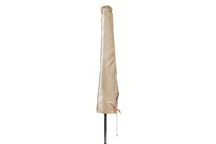 Aurinkovarjonsuoja 300-350 cm Beige - Puutarhakalusteet - Säilytyslaatikot & kalustesuojat - Aurinkovarjon suoja