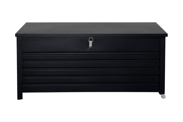 Pehmustelaatikko Erlenbrandt 130x60 cm - Musta - Puutarhakalusteet - Säilytyslaatikot & kalustesuojat - Säilytyslaatikot ulos