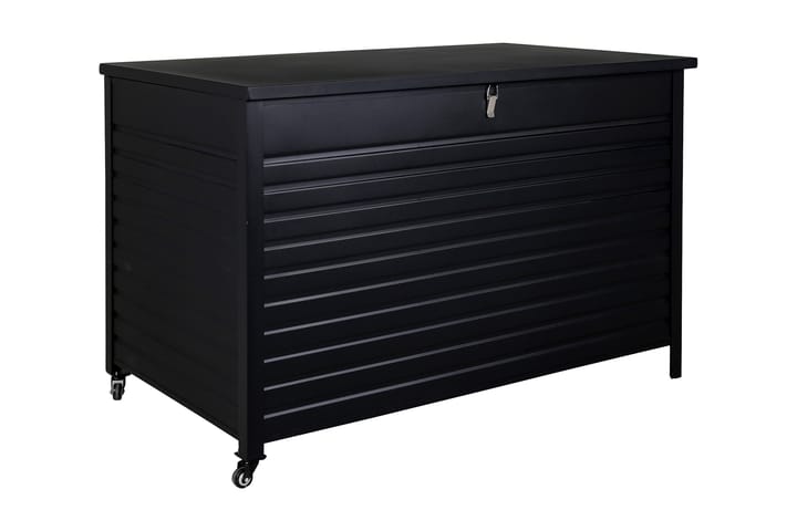 Pehmustelaatikko Tulinna 150x90 cm - Musta - Puutarhakalusteet - Säilytyslaatikot & kalustesuojat - Säilytyslaatikot ulos