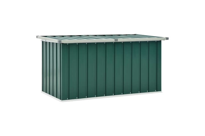 Puutarhan varastoarkku vihreä 129x67x65 cm - Puutarhakalusteet - Säilytyslaatikot & kalustesuojat - Säilytyslaatikot ulos