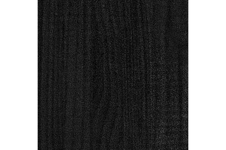 Puutarhan kukkalaatikko musta 200x31x31 cm täysi mänty - Musta - Puutarhakalusteet - Tarvikkeet ulos - Muut puutarhatarvikkeet - Ruukut ulkokäyttöön