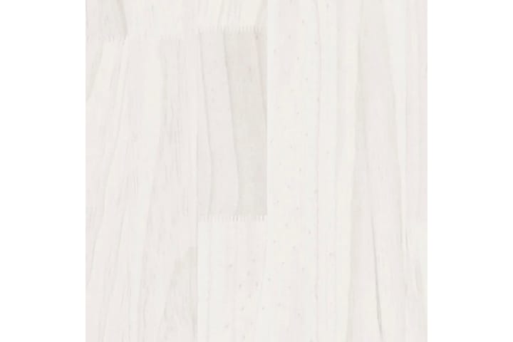 Puutarhan kukkalaatikko valkoinen 31x31x31 cm täysi mänty - Valkoinen - Puutarhakalusteet - Tarvikkeet ulos - Muut puutarhatarvikkeet - Ruukut ulkokäyttöön