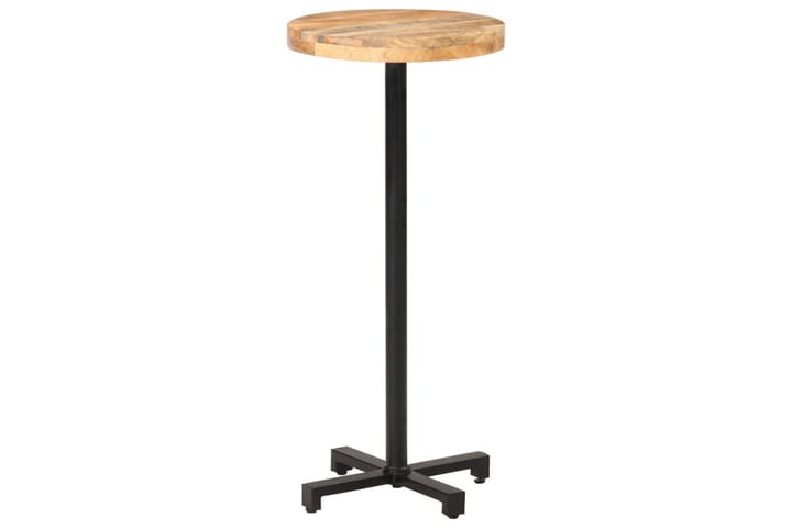 Baaripöytä pyöreä Ø50x110 cm karkea mangopuu - Puutarhakalusteet - Terassipöydät - Kahvilapöytä