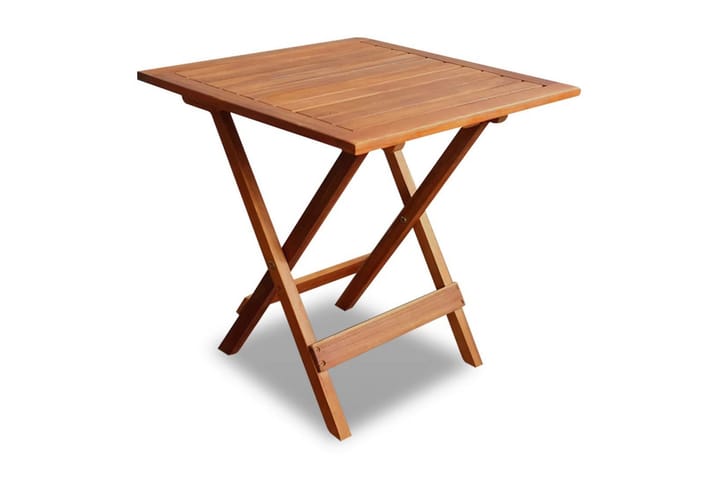 Bistropöytä 46x46x47 cm täysi akaasiapuu - Ruskea - Puutarhakalusteet - Terassipöydät - Kahvilapöytä