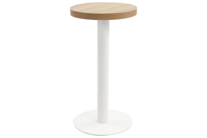 Bistropöytä vaaleanruskea 40 cm MDF - Puutarhakalusteet - Terassipöydät - Kahvilapöytä