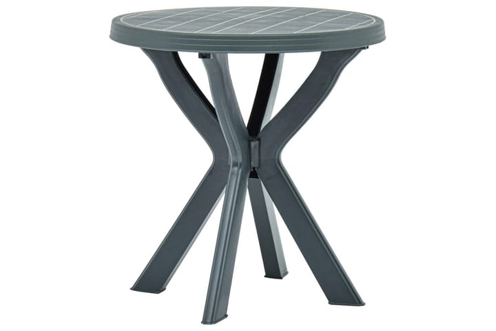 Bistropöytä vihreä Ã˜70 cm muovi - Vihreä - Puutarhakalusteet - Terassipöydät - Kahvilapöytä
