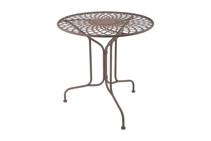 Esschert Design Pöytä metalli vanha englantilaistyyli MF007 - Ruskea - Puutarhakalusteet - Terassipöydät - Kahvilapöytä