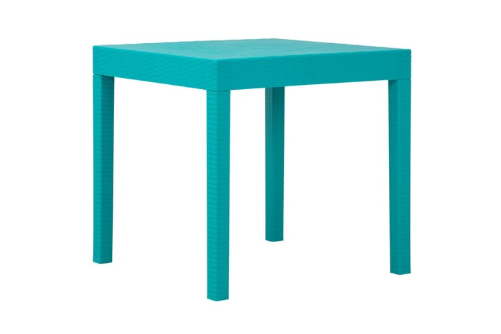 Pöytä Nadia 80x80 cm - Turkoosi - Puutarhakalusteet - Terassipöydät - Sivupöydät ulos
