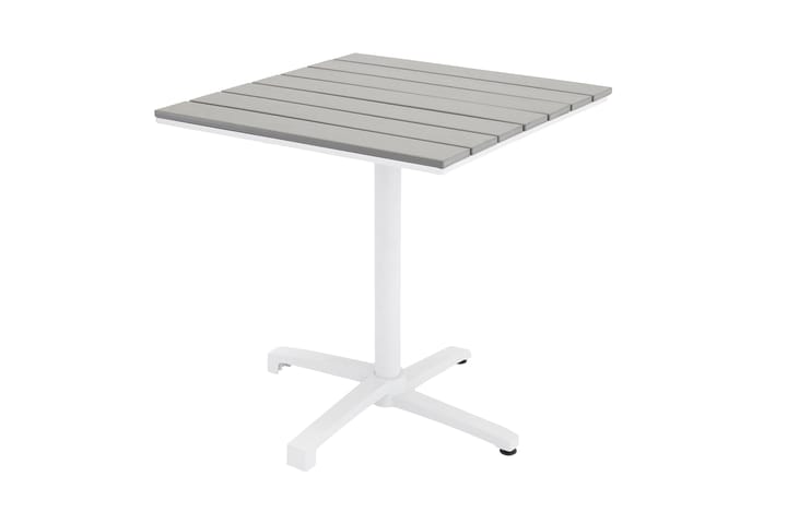 Parvekepöytä Colorado 70 cm Valkoinen/Harmaa - Venture Home - Puutarhakalusteet - Terassipöydät - Kahvilapöytä