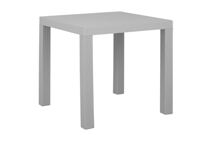 Puutarhapöytä Valderamo 80x80 cm - Harmaa - Puutarhakalusteet - Terassipöydät - Kahvilapöytä