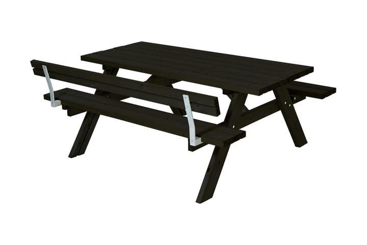 Pöytä- ja penkkisetti 1 selkänojalla - Puutarhakalusteet - Terassipöydät - Piknikpöytä