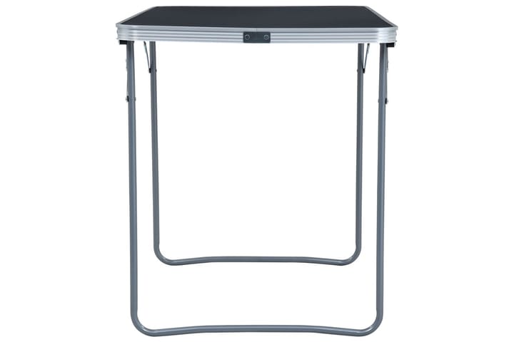 Kokoontaitettava retkipöytä harmaa alumiini 120x60 cm - Harmaa - Puutarhakalusteet - Terassipöydät - Retkipöydät