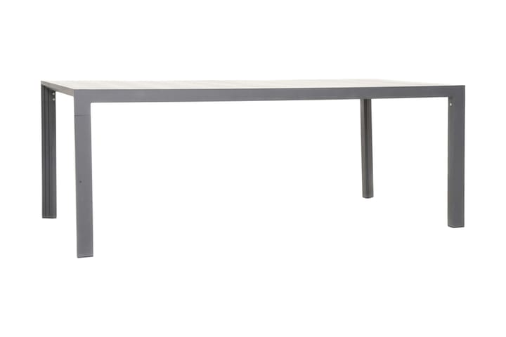 Darwin Ruokapöytä 201x100 cm - Harmaa - Puutarhakalusteet - Terassipöydät - Ruokapöytä terassille