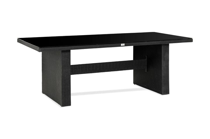 Majestic Ruokapöytä 210x100 cm - Musta - Puutarhakalusteet - Terassipöydät - Ruokapöytä terassille