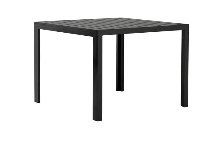 Pöytä Malta 100 cm - Musta - Puutarhakalusteet - Terassipöydät - Ruokapöytä terassille
