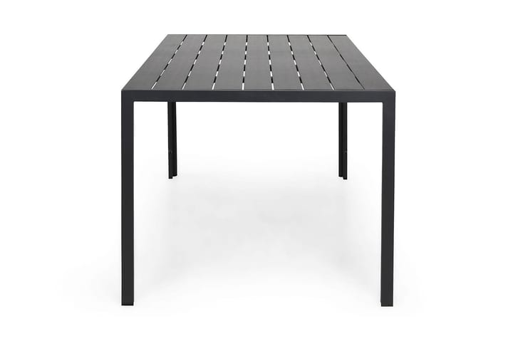 Pöytä Tunis 150x90 cm - Musta - Puutarhakalusteet - Terassipöydät - Ruokapöytä terassille