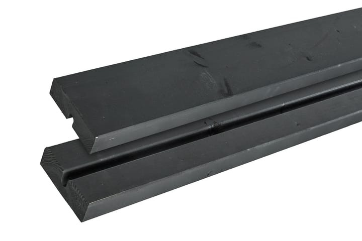 PLUS Parvekepöytä 127 cm - Musta - Puutarhakalusteet - Terassipöydät - Ruokapöytä terassille