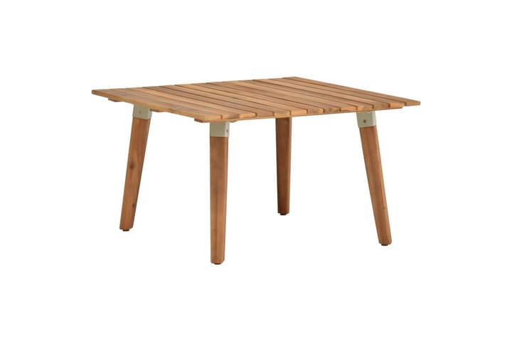 Puutarhan sohvapöytä 60x60x36 cm täysi akaasiapuu - Puutarhakalusteet - Terassipöydät - Sivupöydät ulos
