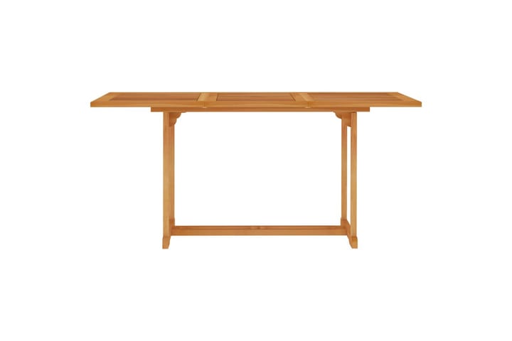 Puutarhapöytä 150x90x75 cm täysi tiikki - Puutarhakalusteet - Terassipöydät - Ruokapöytä terassille