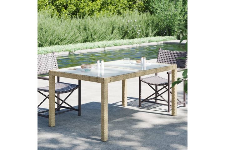 Puutarhapöytä 150x90x75cm - Puutarhakalusteet - Terassipöydät - Ruokapöytä terassille