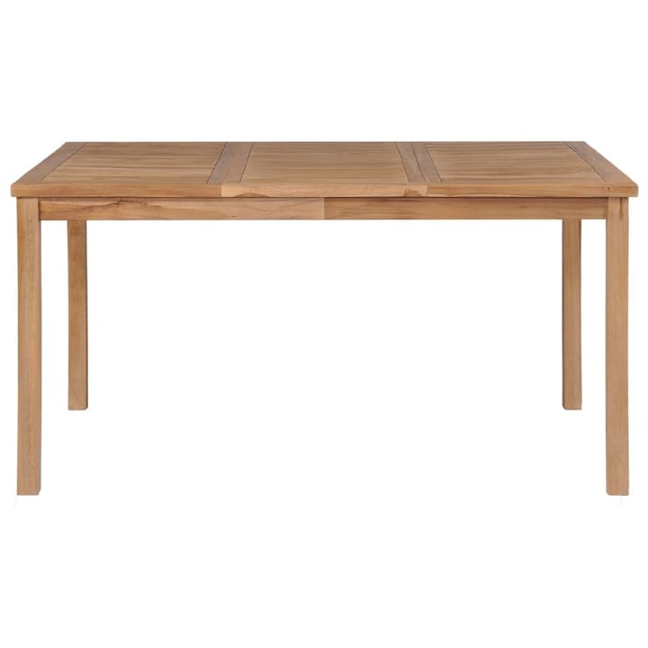 Puutarhapöytä 150x90x77 cm tiikki - Ruskea - Puutarhakalusteet - Terassipöydät - Sivupöydät ulos