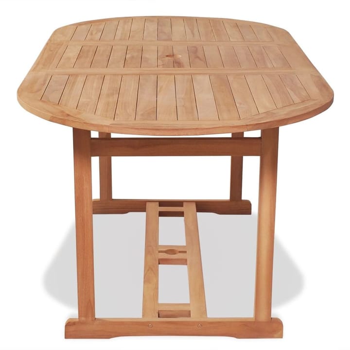 Puutarhapöytä 180x90x75 cm tiikki - Ruskea - Puutarhakalusteet - Terassipöydät - Ruokapöytä terassille