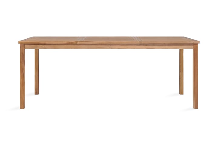 Puutarhapöytä 200x100x77 cm tiikki - Ruskea - Puutarhakalusteet - Terassipöydät - Ruokapöytä terassille