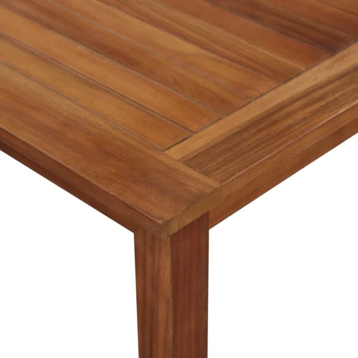 Puutarhapöytä 200x90x74 cm täysi akaasiapuu - Ruskea - Puutarhakalusteet - Terassipöydät - Ruokapöytä terassille
