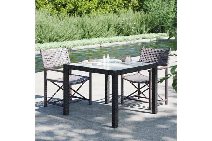 Puutarhapöytä 90x90x75 cm - Puutarhakalusteet - Terassipöydät - Ruokapöytä terassille