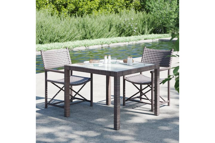Puutarhapöytä 90x90x75 cm - Puutarhakalusteet - Terassipöydät - Ruokapöytä terassille