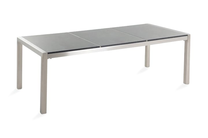Puutarhapöytä Grosseto 220 cm - Harmaa - Puutarhakalusteet - Terassipöydät - Ruokapöytä terassille