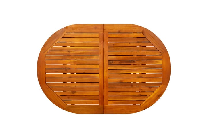Puutarharuokapöytä (120-170)x80x75 cm täysi akaasiapuu - Puutarhakalusteet - Terassipöydät - Ruokapöytä terassille