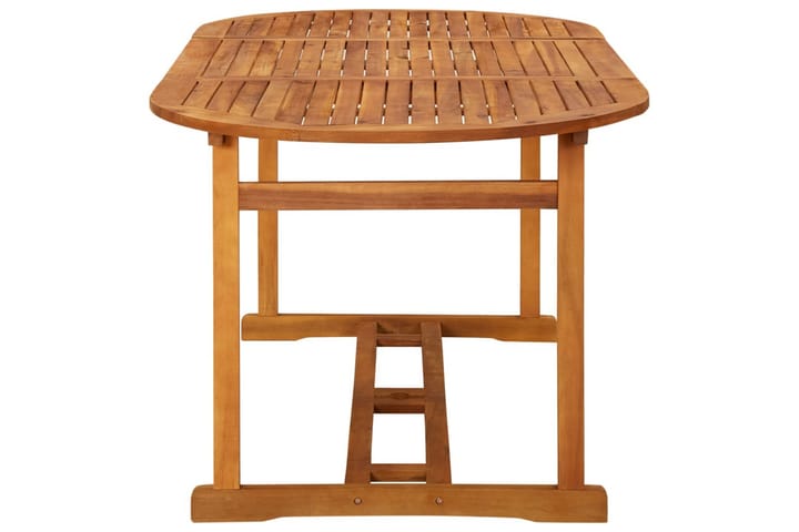 Puutarharuokapöytä 180x90x75 cm täysi akaasiapuu - Ruskea - Puutarhakalusteet - Terassipöydät - Ruokapöytä terassille
