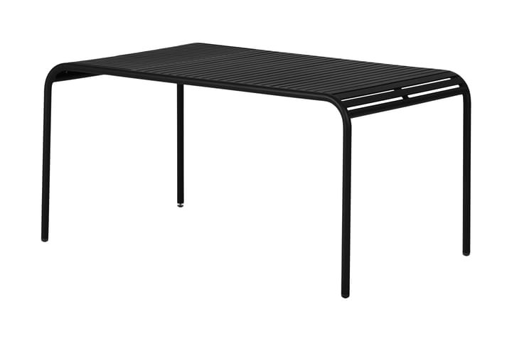 Ruokapöytä Gardeno 150 cm - Musta - Puutarhakalusteet - Terassipöydät - Ruokapöytä terassille