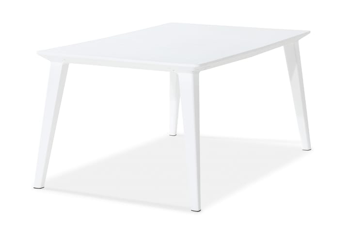 Ruokapöytä Lima 160 cm - Valkoinen - Puutarhakalusteet - Terassipöydät - Ruokapöytä terassille