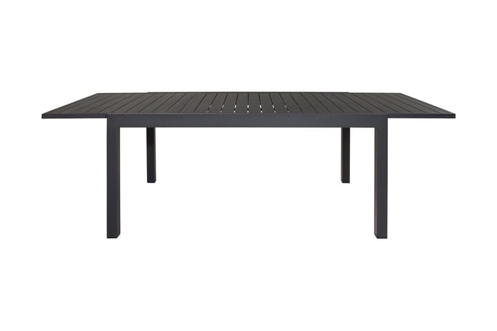 Ruokapöytä Marbella Jatkettava 160 cm - Musta - Puutarhakalusteet - Terassipöydät - Ruokapöytä terassille