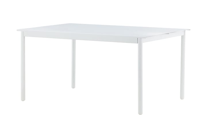 Ruokapöytä Modena 150 cm - Valkoinen/Harmaa - Puutarhakalusteet - Terassipöydät - Ruokapöytä terassille