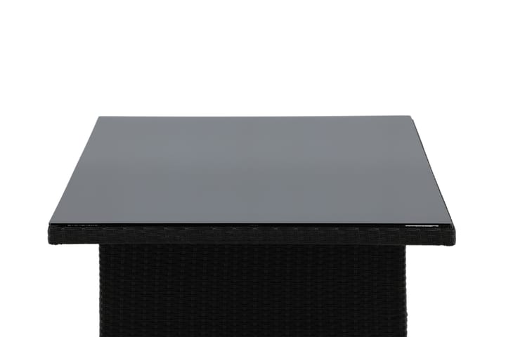 Ruokapöytä Padova 200 cm Musta - Venture Home - Puutarhakalusteet - Terassipöydät - Ruokapöytä terassille