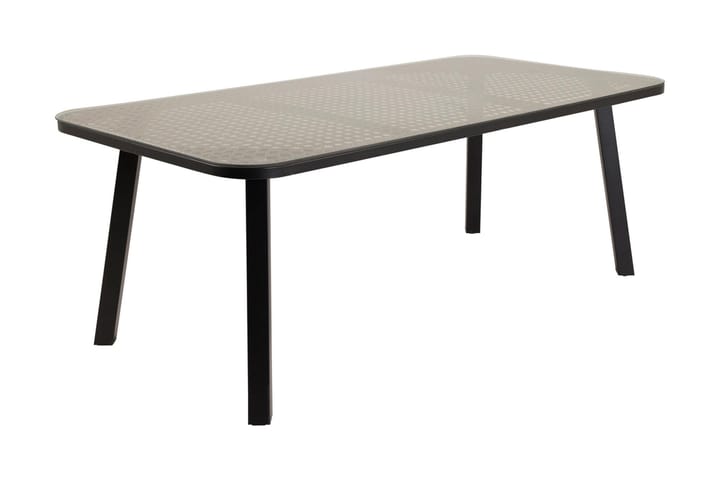 Ruokapöytä Paola 200 cm Musta/Ruskea