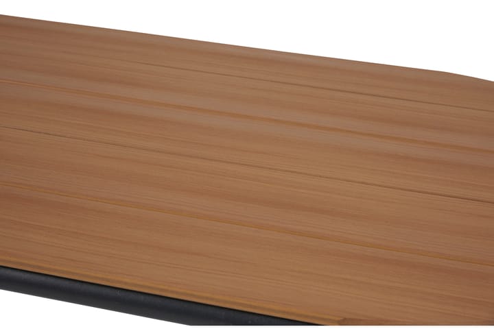Ruokapöytä Romeo 92x180 cm - Ruskea/Musta - Puutarhakalusteet - Terassipöydät - Ruokapöytä terassille