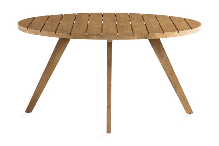 Ruokapöytä Rounda Pyöreä 150 cm - Akaasia - Puutarhakalusteet - Terassipöydät - Ruokapöytä terassille