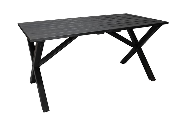 Ruokapöytä Scottsdale 150 cm Kahvimusta - KWA - Puutarhakalusteet - Terassipöydät - Ruokapöytä terassille