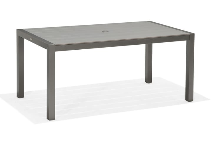 Ruokapöytä Solana 160 cm - Harmaa - Puutarhakalusteet - Terassipöydät - Ruokapöytä terassille