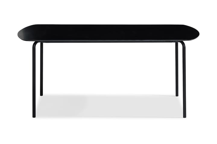 Ruokapöytä Tahiti 160x80 cm - Musta - Puutarhakalusteet - Terassipöydät - Ruokapöytä terassille