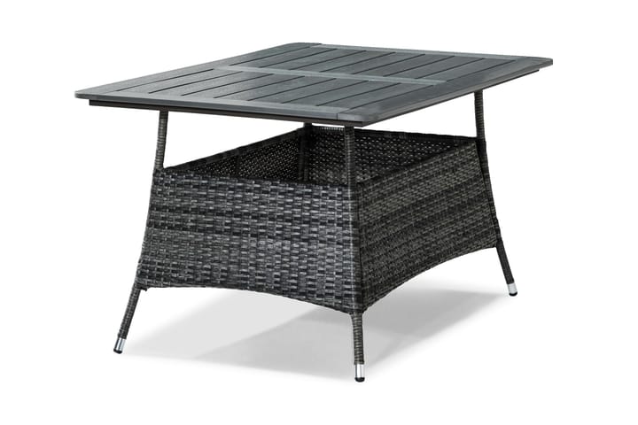 Ruokapöytä Thor 140x90 cm - Aintwood Harmaa - Puutarhakalusteet - Terassipöydät - Ruokapöytä terassille