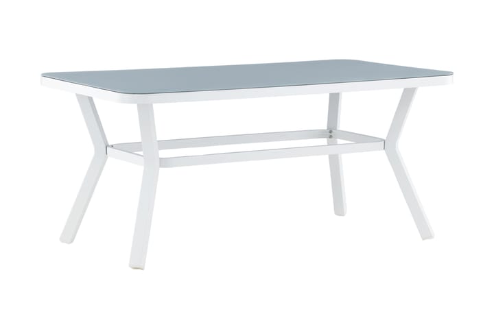 Ruokapöytä Virya 160 cm Valkoinen/Harmaa