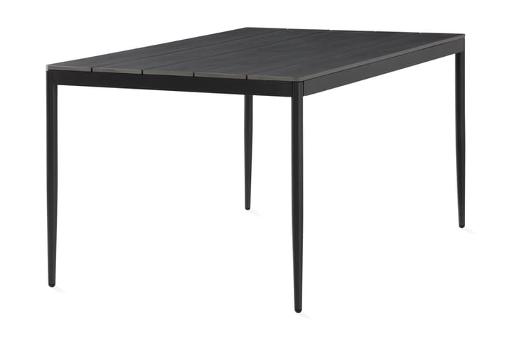 Ruokapöytä Zaide 150 cm - Harmaa - Puutarhakalusteet - Terassipöydät - Ruokapöytä terassille